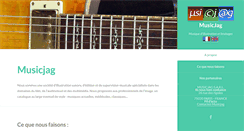 Desktop Screenshot of musicjag.fr